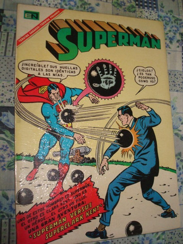 Superman Superman Versus Superclark Kent Nº 615  Novaro