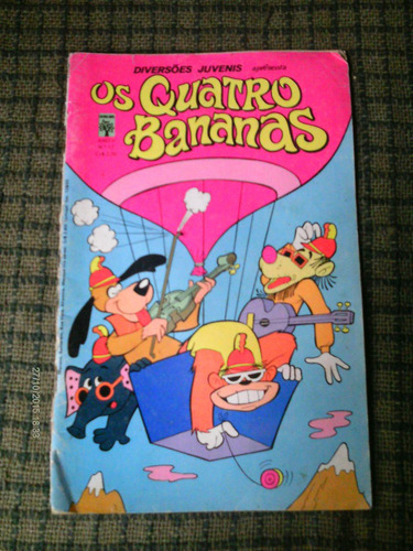 Os Quatro Bananas N.17 Ed.abril Dez.1974 Leia O Anuncio !