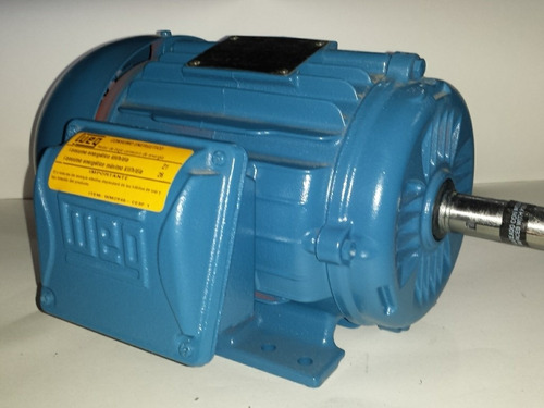 Motor Weg Trifásico 2 Hp 3550 Rpm (en Alta) 230/460vca 