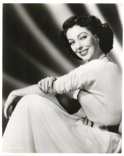 Fotografia Original De Loretta Young Universal International