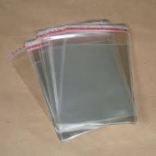 Saco Adesivado Plastico Transparente 15x15 C/100un