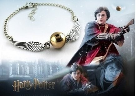 Pulseira Pomo De Ouro Harry Potter Frete Barato