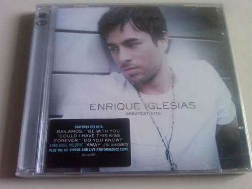 Enrique Iglesias Greatest Hits Cd + Dvd  Nacional