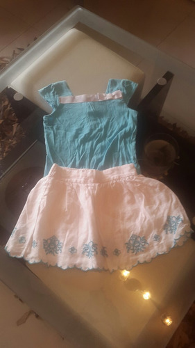 Conjunto De Falda Talla 2 Años