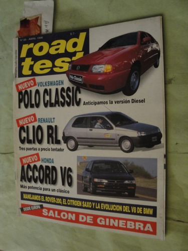 Road Test 66 Clio Rl Polo Sd Mini Cooper Saxo Honda Accord