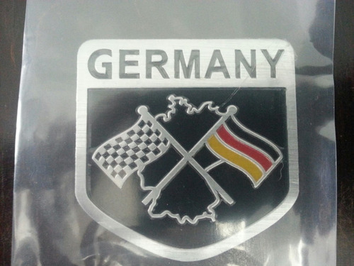 Emblema Alemanha Para Vw , Audi, Bmw, Mercedes - Bandeira A