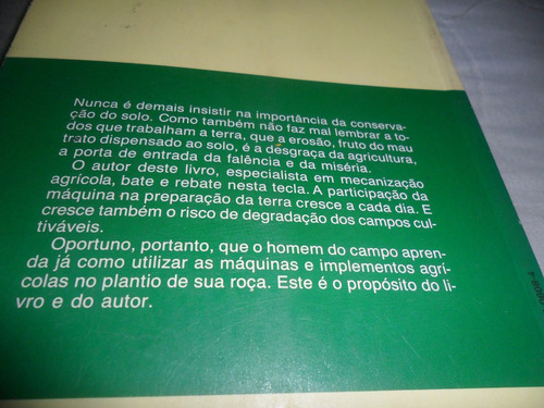 O Preparo Do Solo: Implementos Corretos - Gastão Moraes