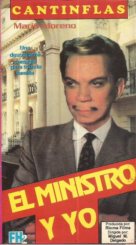 El Ministro Y Yo Vhs  Mario Moreno Cantinflas