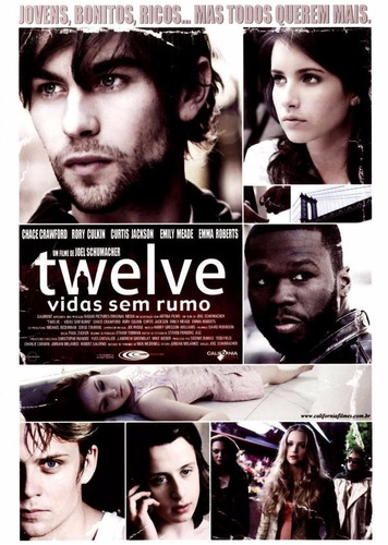 Twelve - Vidas Sem Rumo - Dvd - Kiefer Sutherland - 50 Cent