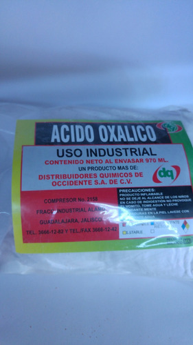 Acido Oxalico