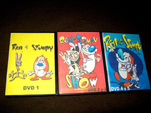 Dvd:ren & Stimpy 6 Discos,serie Completa Subt.español