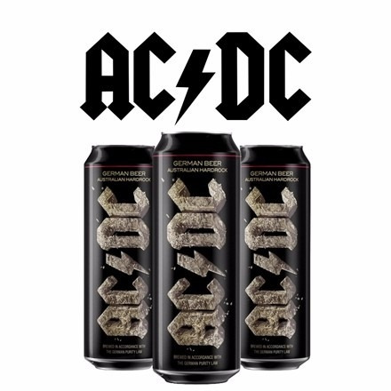 Kit Cerveja Acdc 3 Latas 568ml Importada German Beer | Parcelamento sem juros