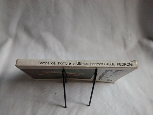 Imagen 4 de 4 de Cantos Del Hombre Y Ultimos Poemas. Jose Pedroni. Verde Rama