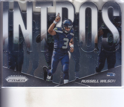 2014 Panini Prizm Intros Russell Wilson Qb Seahawks