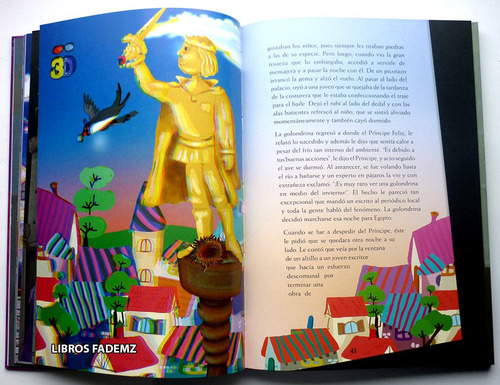 Libro Cuentos Clásicos Para Niños 3d + 2 Dvds