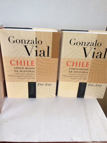 Chile Cinco Siglos De Historia. Gonzalo Vial. 2 Tomos