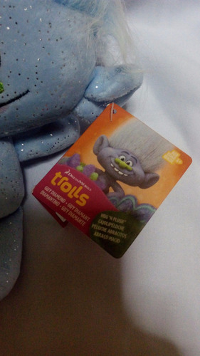 Peluche Dreamworks Prelicula Trolls Diamantino + Obsequio