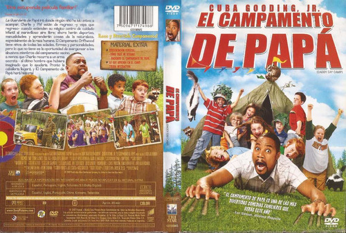 El Campamento De Papa Dvd Cuba Gooding Jr. Daddy Day Camp