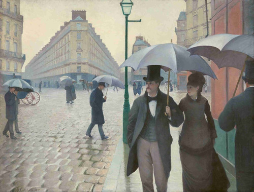 Lienzo Canvas Gustave Caillebotte 1877 Impresionismo 50x67