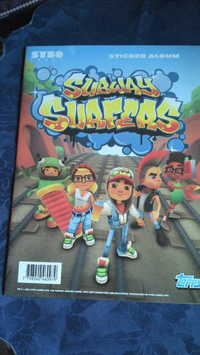 Album Subway Surfers Le Faltan:26-57-85-89 Y 92 Impecable