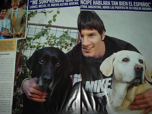 Lionel Messi Botin De Oro Holanda 4pg Clipping Revista Caras