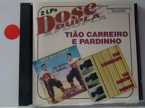 Cd - Tião Carreiro E Pardinho - D.dupla - Rei Do Gado/boi...