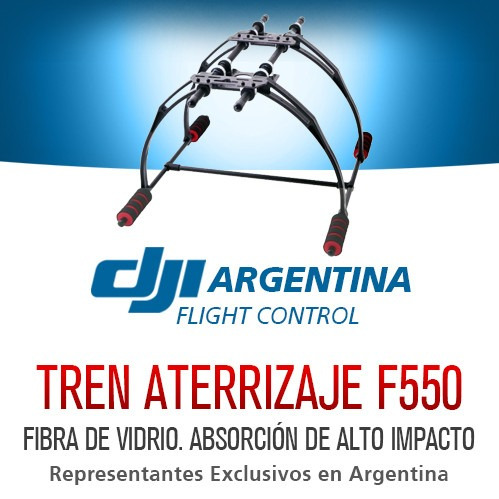 Tren Aterrizaje Dji Drone F450 Y F550 Patas Fibra De Vidrio