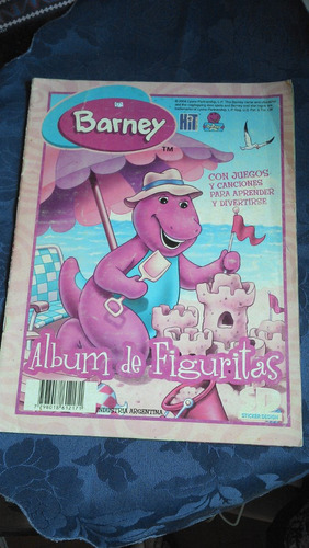 Album Barney Muy Buen Estado,incompleto