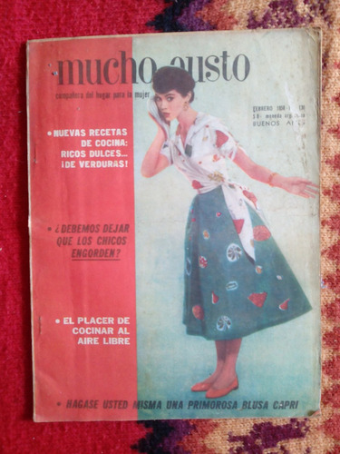 Revista Mucho Gusto Febrero De 1958 Nro 136