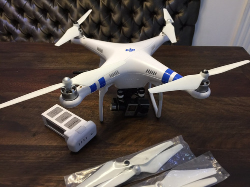 Drone Dji Phantom 2 V3 + Gimbal Zenmuse H3-3d + Kit Fpv