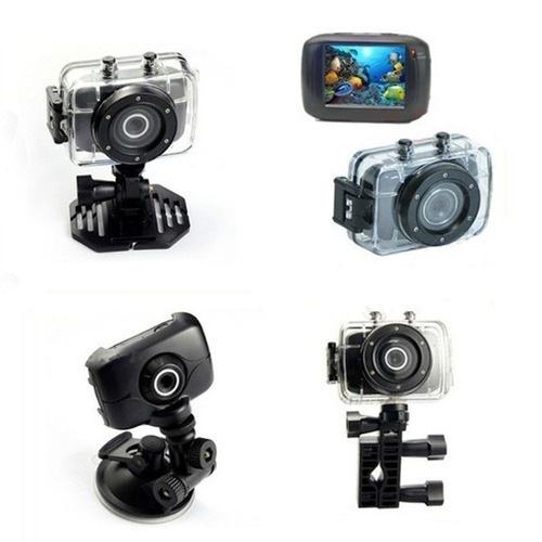 Camera Filmadora Digital Action Camcorder Sport Prova Dágua