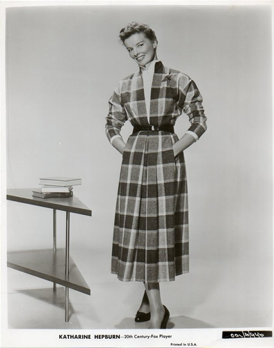 Foto Original Katharine Hepburn 20th Century Fox Player