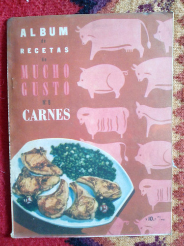 Album De Recetas  Mucho Gusto Nro  8 Carnes