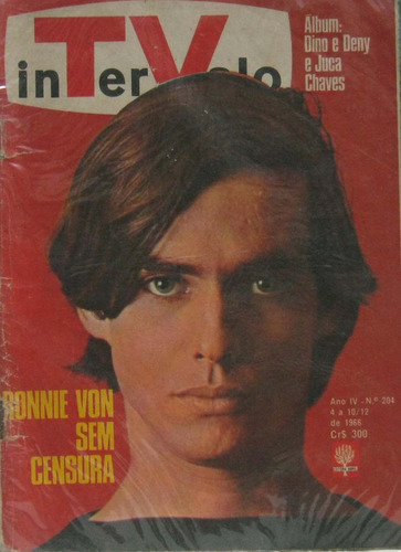 Tv Intervalo Ano Iv - Nº. 204 - Ronnie Von Sem Censura 1966