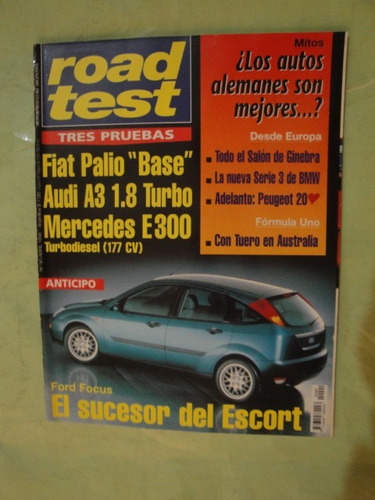 Road Test 90 Audi A3 Bmw 328 Palio El Ford Gt-40 Benz E300