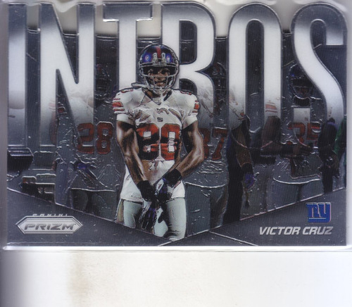 2014 Panini Prizm Intros Victor Cruz Wr Giants