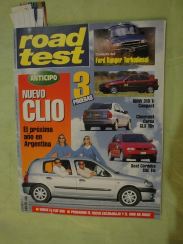 Road Test 89 Clio Corsa Audi A6 Bmw 318 Porsche 356 Cordoba