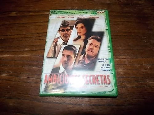 Dvd Original Ambiciones Secretas- Burns Weisz Hoffman Garcia