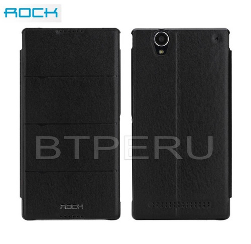 Funda Flip Cover Sony Xperia T2 Ultra D5303 Protector Rock