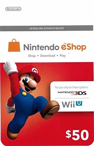 Nintendo Eshop $50 Gift Card - Switch / Lite / Oled