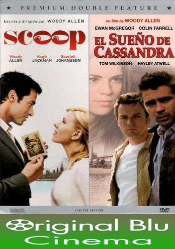 Scoop + El Sueño De Casandra- Pack 2 Dvd Originales- W Allen