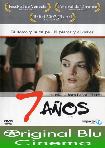 7 (siete) Años ( D. Jean Pascal Hattu) Dvd Original