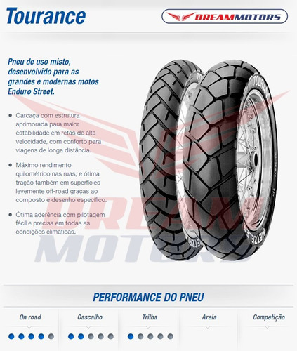 Pneu Metzeler Tourance 150/70-17 Bmw R1200gs F800gs F850gs