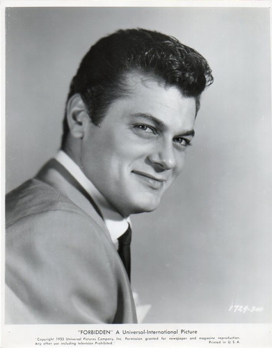 Foto Original Tony Curtis Forbidden Universal International