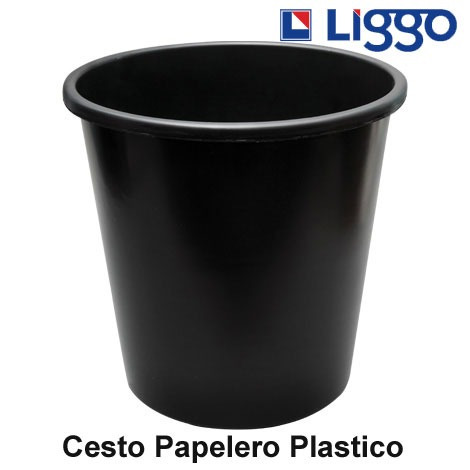 Imagen 2 de 5 de Cesto Papelero De 12 Lts, Marca Liggo - Art. 275-0100