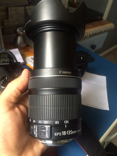 Kit Canon Eos 7d + 03 Lentes E Filtros Grip Etc.