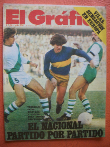 El Grafico 2859 23/7/1974 Boca Banfield Campeonato Nacional