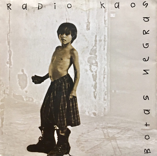 Cd Radio Kaos Botas Negras ( 1995 ) Usado Ok