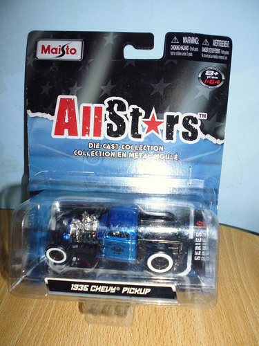 Perudiecast Maisto All Star Chevy Pick Up 1936 Esc. 1.64