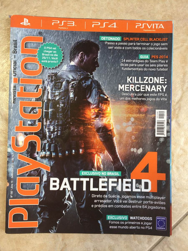 Revista Playstation Battlefield 4 Watch Dogs Gta V Online